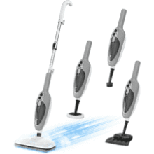 10-in-1 Steam Mop: Deep Clean Hardwood, Tile & More!