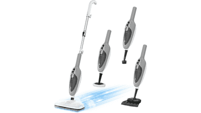 10-in-1 Steam Mop: Deep Clean Hardwood, Tile & More!