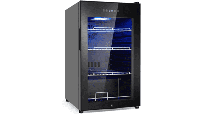 126 Can Beverage Refrigerator - Mini Beer & Soda Cooler