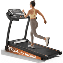 3.0HP Folding Treadmill with Incline - Perfect Home Cardio!