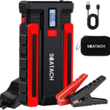 4000A Car Battery Jump Starter: Start Up to 10.0L Gasoline and 8.0L Diesel Engine
