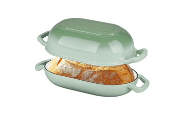 5QT Enameled Cast Iron Sourdough Bread Oven - Green