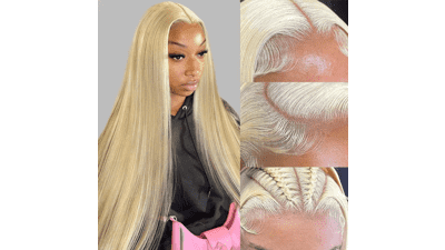 613 Blonde Lace Front Wig: 28 Inch HD Lace Wig
