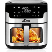 8.5QT Digital Air Fryer - Family Size & Easy to Clean
