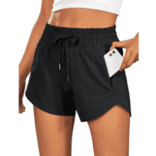 BMJL Women's High Waisted Running Shorts