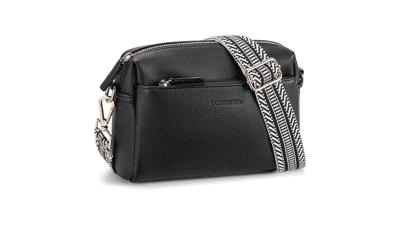 BOSTANTEN Small Leather Crossbody Bag for Women