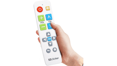 Big Button Universal TV Remote - Easy to Use