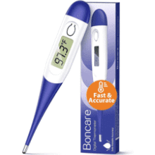 Boncare Digital Thermometer: Accurate Fever Readings for All Ages