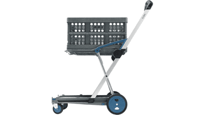 CLAX Original Collapsible Shopping Cart - Blue