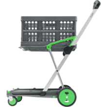 CLAX Original Collapsible Shopping Cart - Green