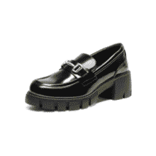 Chunky Platform Loafers - Women's Slip-Ons