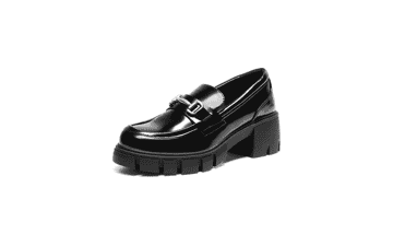 Chunky Platform Loafers - Women's Slip-Ons