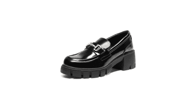 Chunky Platform Loafers - Women's Slip-Ons