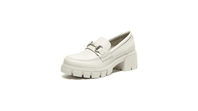 Chunky Platform Loafers for Women - DREAM PAIRS