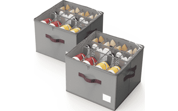 Closet Shoe Organizer 2-Pack: Store 16 Pairs!