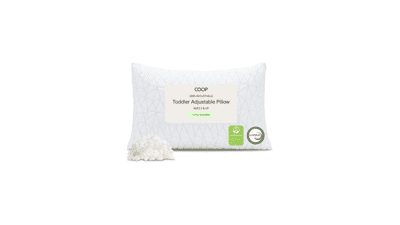 Coop Home Goods Toddler Pillow - Adjustable & Washable
