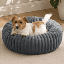 Cozy Donut Dog Bed - Small Breed Comfort