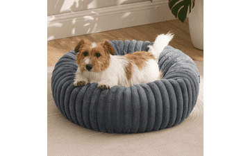 Cozy Donut Dog Bed - Small Breed Comfort