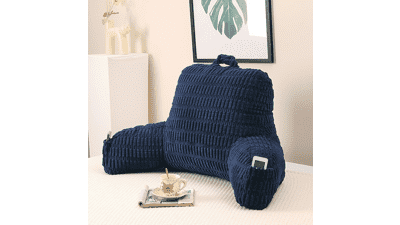 Cozy Reading Pillow with Armrests - Perfect for Bed & Couch