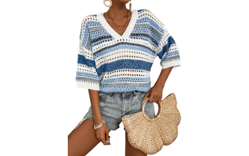Crochet Knit Beach Top