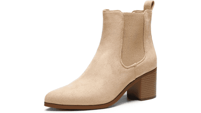 DREAM PAIRS Women's Chelsea Ankle Boots