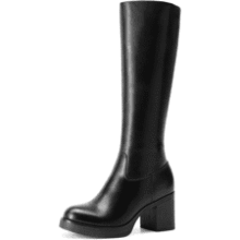 DREAM PAIRS Women's Chunky Platform Knee High Boots