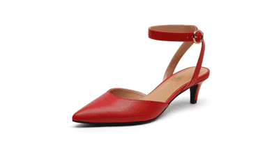 DREAM PAIRS Women's Kitten Heel Dress Shoes