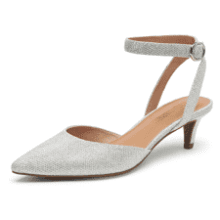 DREAM PAIRS Women's Kitten Heel Pumps - Low Heel Dress Shoes