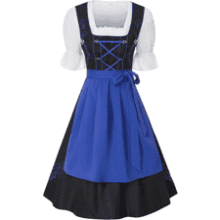 Dirndl Dress: Bavarian Oktoberfest Costume for Women