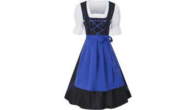 Dirndl Dress: Bavarian Oktoberfest Costume for Women