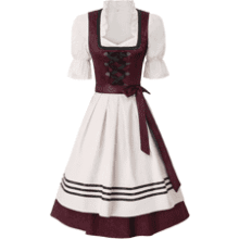 Dirndl Dress: Bavarian Oktoberfest Costume for Women