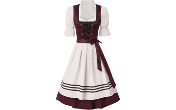 Dirndl Dress: Bavarian Oktoberfest Costume for Women