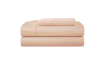 Egyptian Cotton Twin Sheet Set - Blush Pink