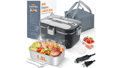 Electric Lunch Box Food Warmer for Car, Truck & Work