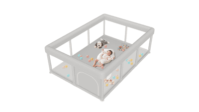 Extra Large Baby Playpen: Safe Play Yard for Babies & Toddlers