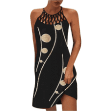 Floral Halter Summer Dress - 2025 Beach Ready!