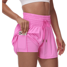 Flowy Athletic Shorts for Women - Gym & Running - Blaosn