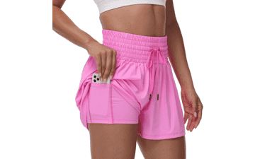 Flowy Athletic Shorts for Women - Gym & Running - Blaosn