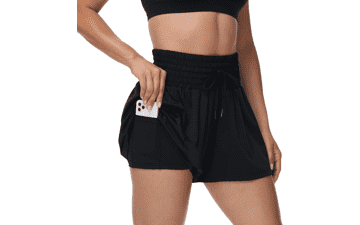 Flowy Running Shorts for Women - Workout & Gym - Blaosn