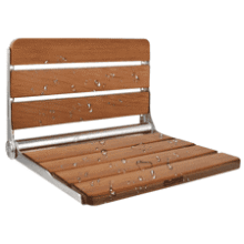Foldable Shower Seat: Wall Mounted, 400lbs Capacity
