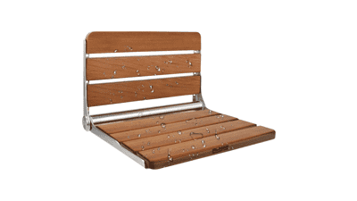 Foldable Shower Seat: Wall Mounted, 400lbs Capacity