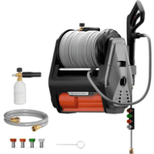 Giraffe Tools 3700PSI Electric Pressure Washer - Wall Mountable