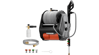 Giraffe Tools 3700PSI Electric Pressure Washer - Wall Mountable
