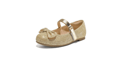 Girls Ballet Flats - Non-Slip Mary Janes
