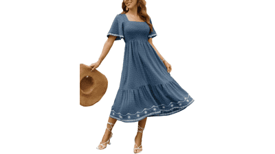 Glamaker Women's Summer Maxi Dress