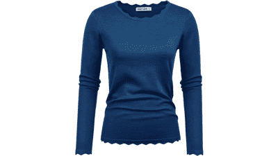 Grace Karin Women's Long Sleeve Sweater Top