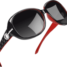 Joopin Polarized Rhinestone Sunglasses for Women - UV Protection