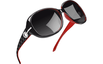 Joopin Polarized Rhinestone Sunglasses for Women - UV Protection