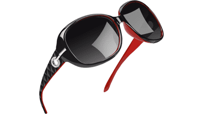 Joopin Polarized Rhinestone Sunglasses for Women - UV Protection