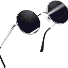 Joopin Polarized Round Sunglasses: UV400 Protection